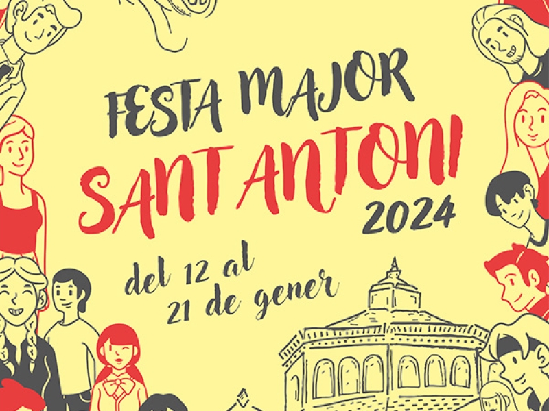 !La Fiesta Mayor de Sant Antoni ya est aqu!