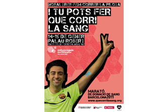 Marató de Donació de Sang de Barcelona 2011 - Que corri la sang