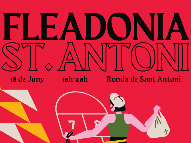Aquest diumenge toca Sant Antoni! Mercat de Fleadonia, Dominical del Llibre i Gran Price Vinyl