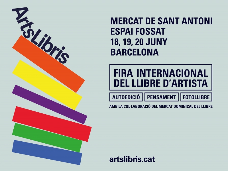 ArtsLibris se celebra en el Mercat de Sant Antoni