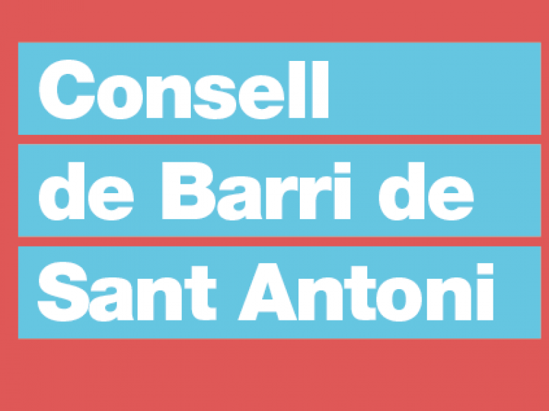 Lunes, 28 de junio, Consell de Barri de Sant Antoni