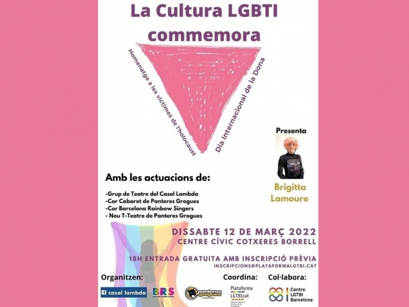 Acte de commemoració de la cultura LGBTI