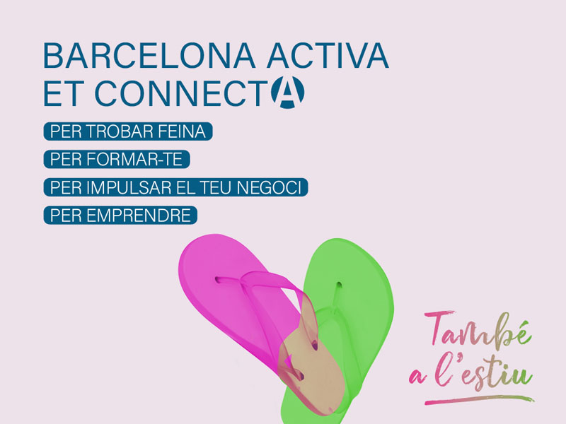 Barcelona Activa organitza un estiu ple d'activitats