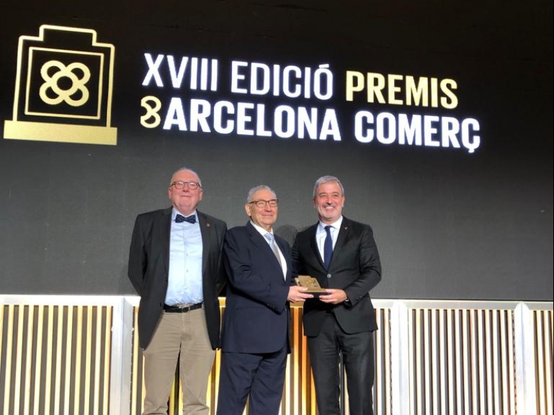 Jaume Bertran recibe el Premio a la Trayectoria Profesional