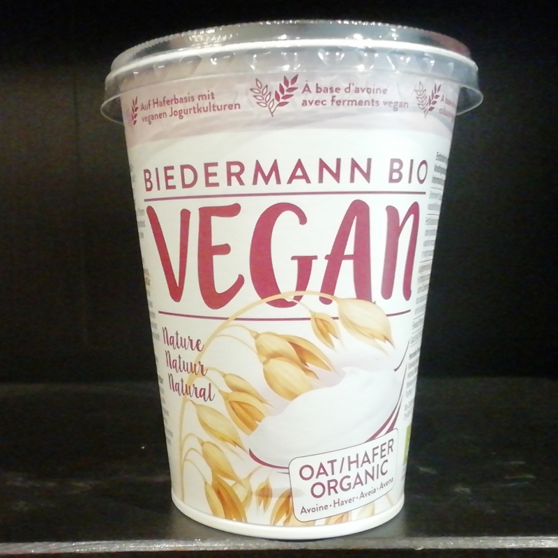 Iogurt de Civada Vegan 375g Biedermann Bio  