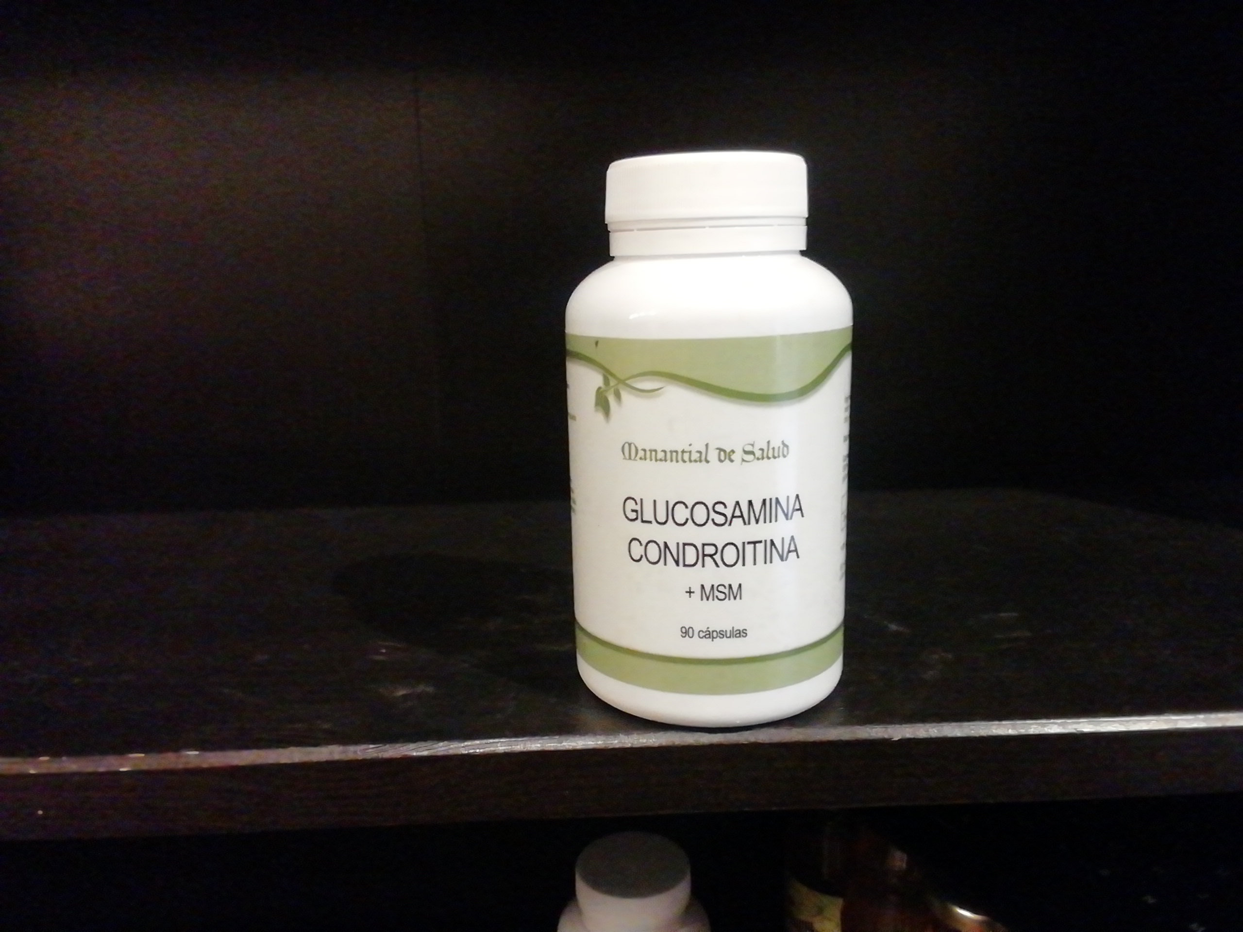 Glucosamina y condroitina 90caps Manantial de salud 