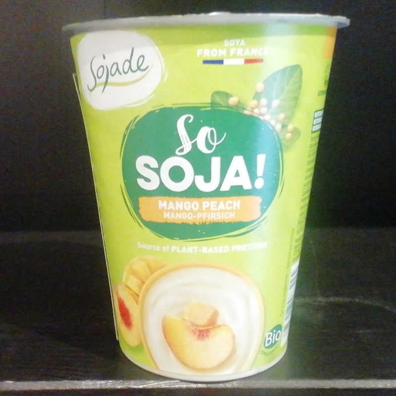 Yogur de Soja Mango y Melocotón 400g Sojade  