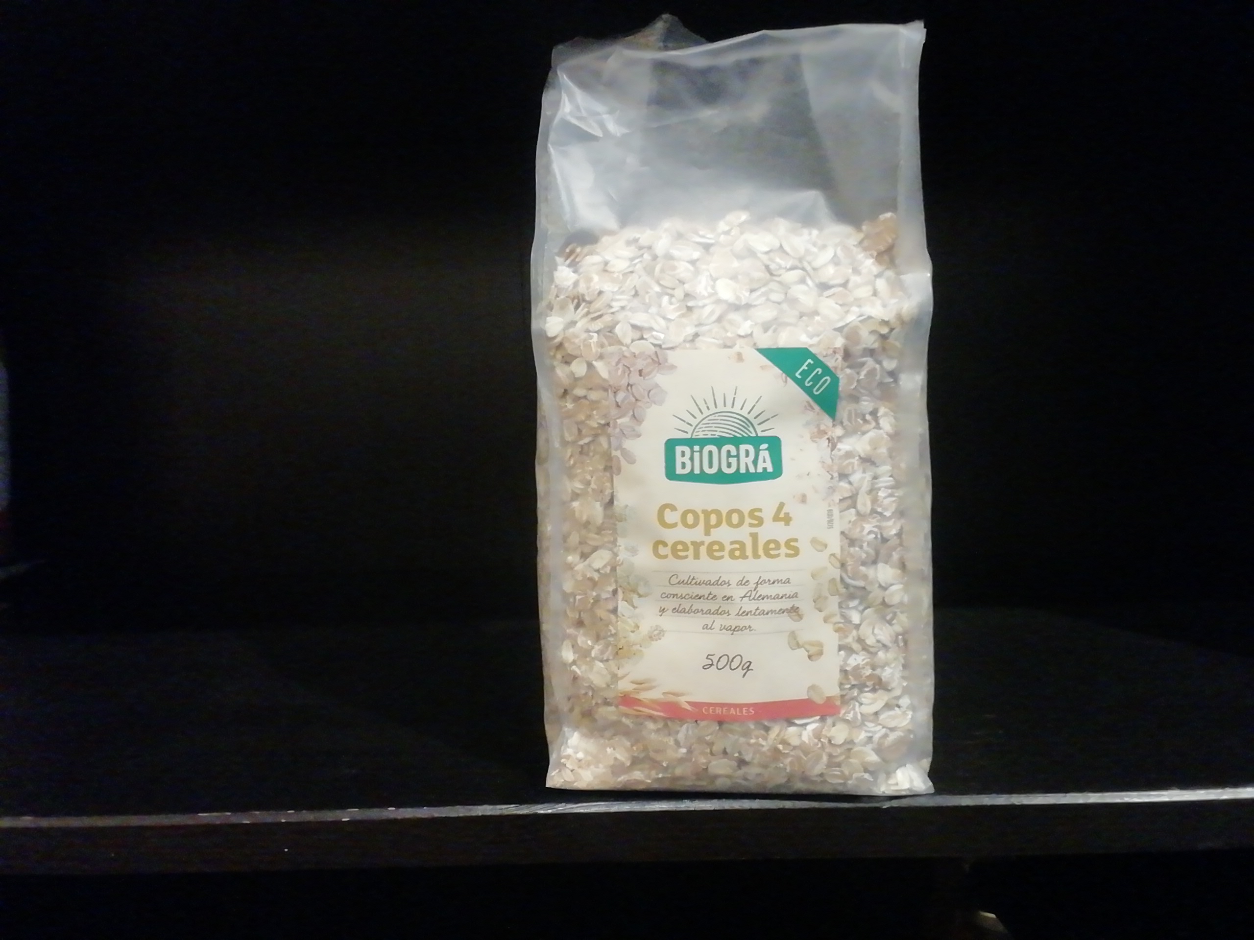 Copos 4 cereales 500g Biográ