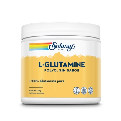 L-glutamine Polvo 300g Solaray 