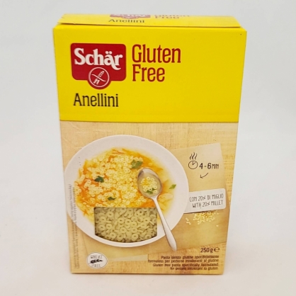 Pasta anallini s/gluten 250g Schar