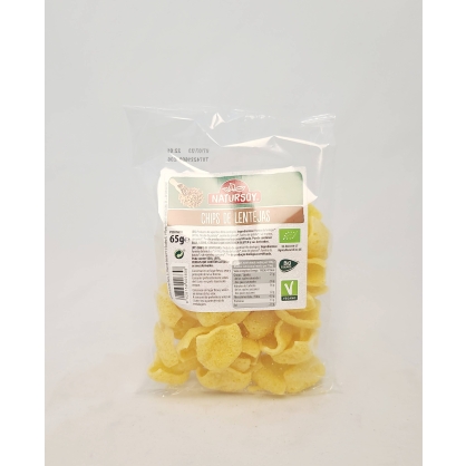 Chips de lentejas 65g Bio Natursoy 