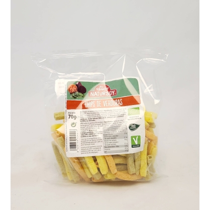 Chips de verduras 70g Natursoy 
