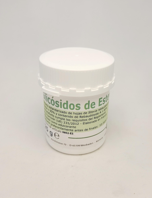 Glicòsids d'esteviol 25g Med Herbs 