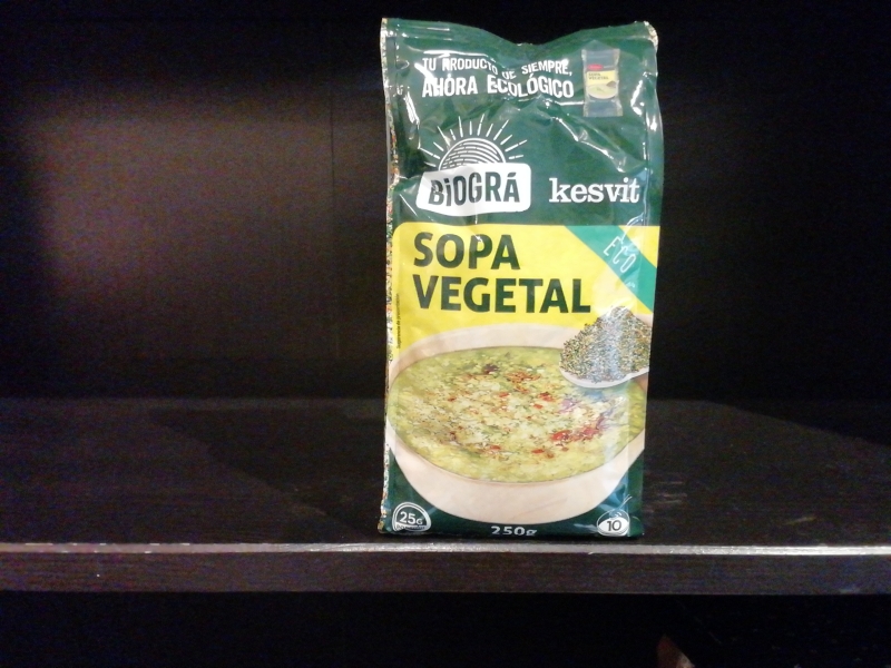Sopa vegetal 250g Biográ