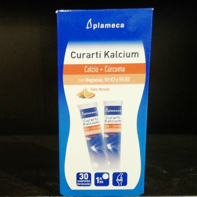 Curarti Kalcium 30 comp efervescentes Plameca 