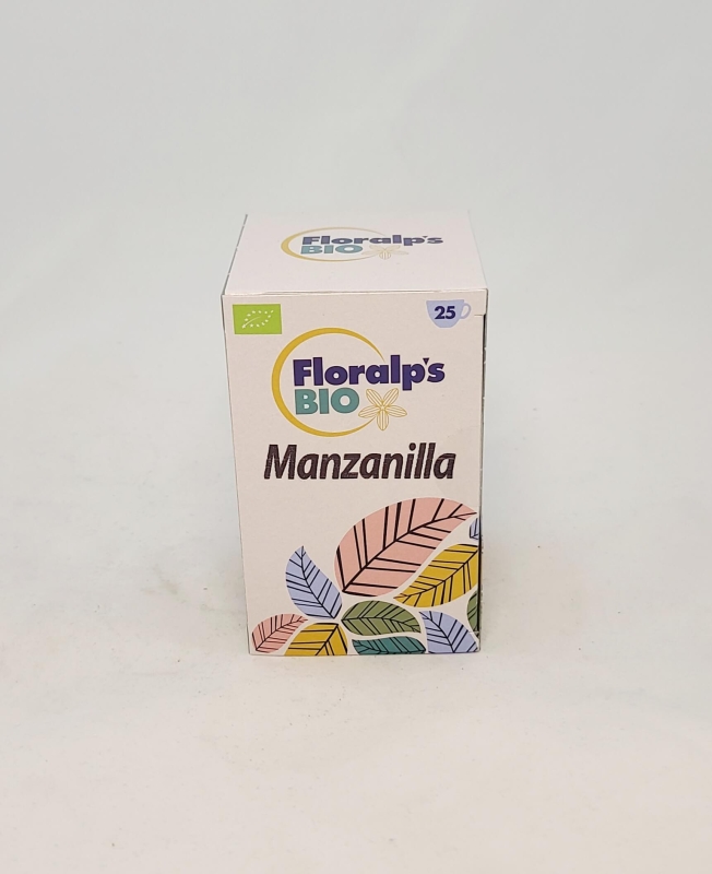 Infusión Manzanilla 25 bolsitas Floralp's Bio 
