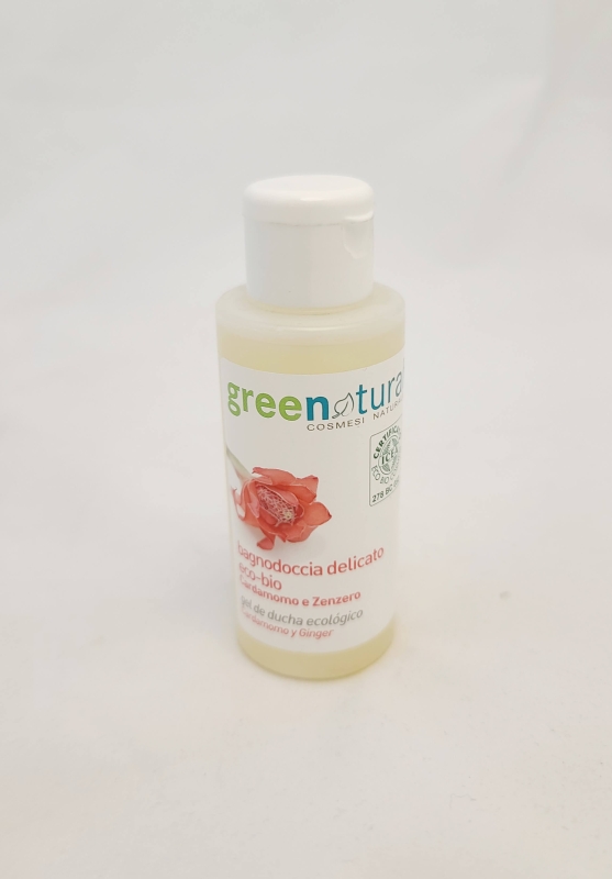 Gel de dutxa Cardamom i Ginger 100ml Greenatural