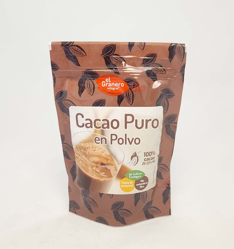 Cacao puro en polvo 250g Bio  El Graner integral